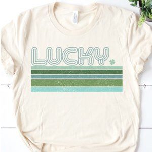 Lucky Green Cream Shirt
